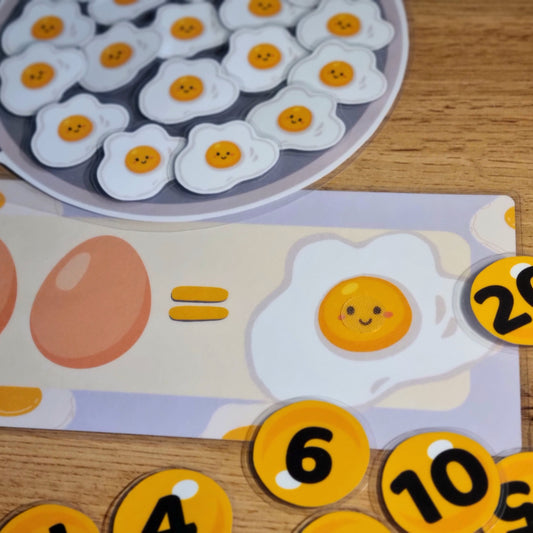 Kiaušinių skaičiavimo žaidimas