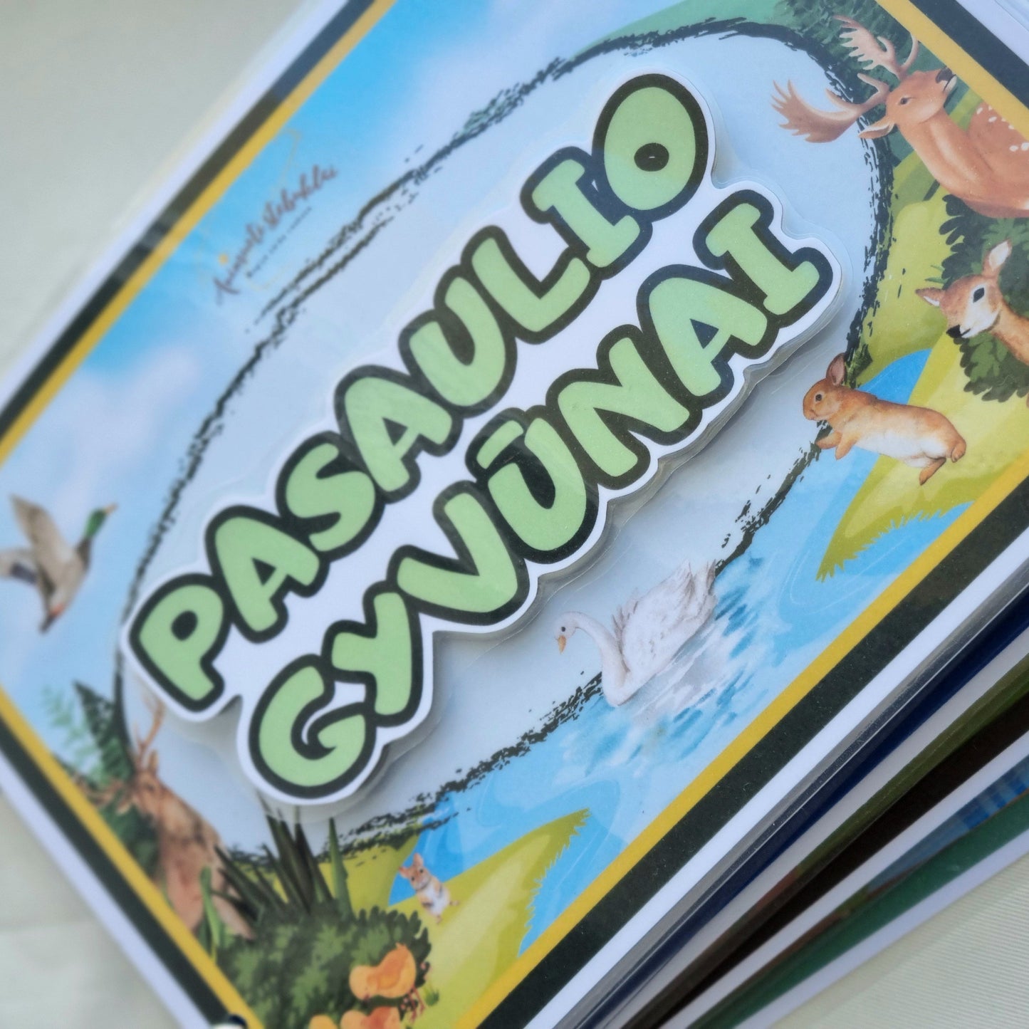 Pasaulio gyvūnų knygelė