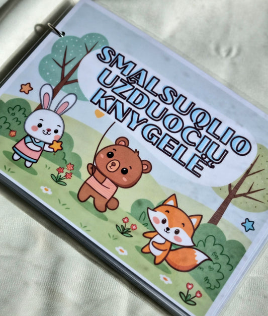 Smalsuolio užduočių knygelė