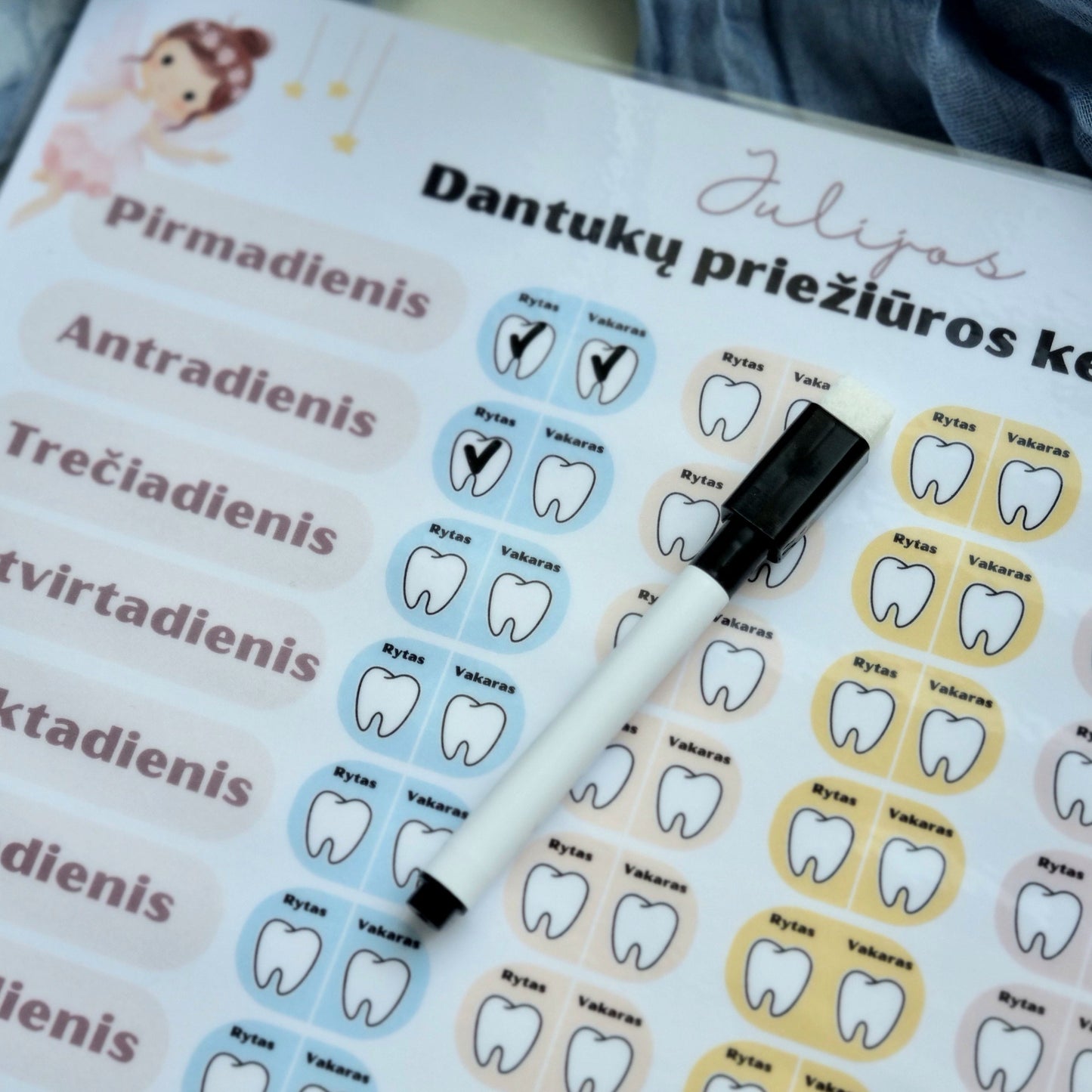 Dantukų Fėjos rinkinys