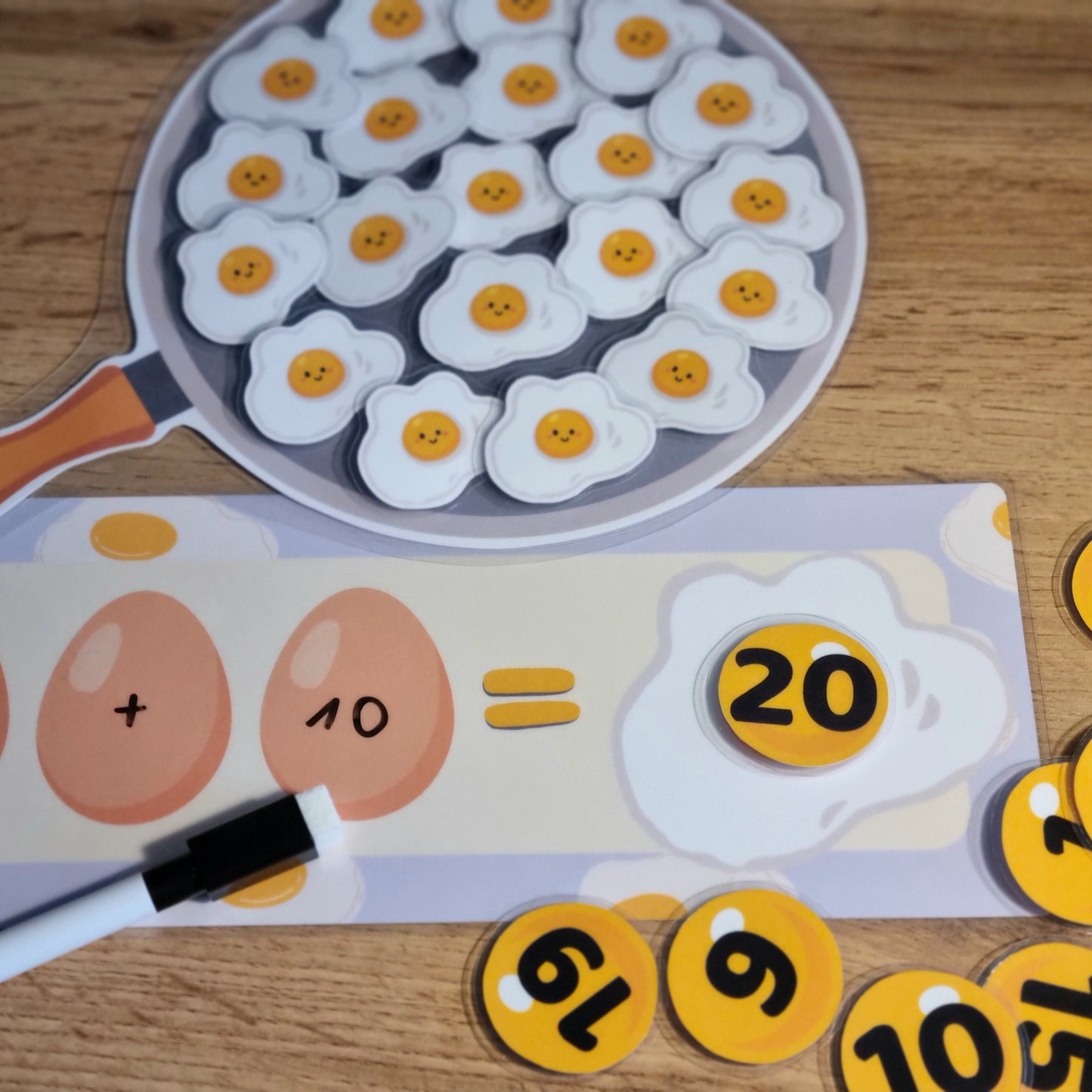 Kiaušinių skaičiavimo žaidimas