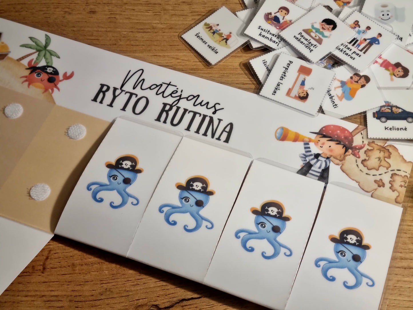 Ryto ir vakaro rutinos lentelės