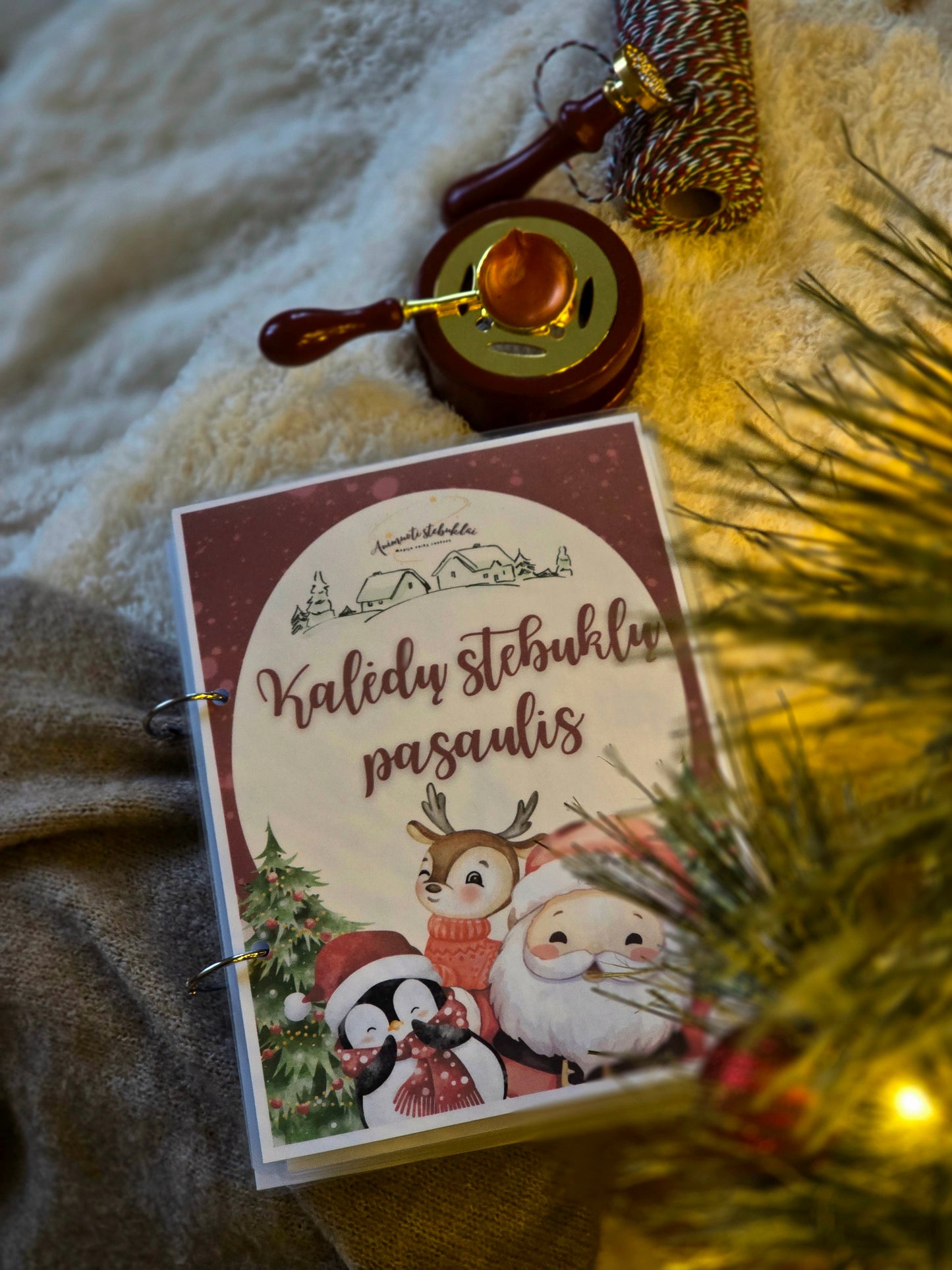 Kalėdinė užduočių knygelė