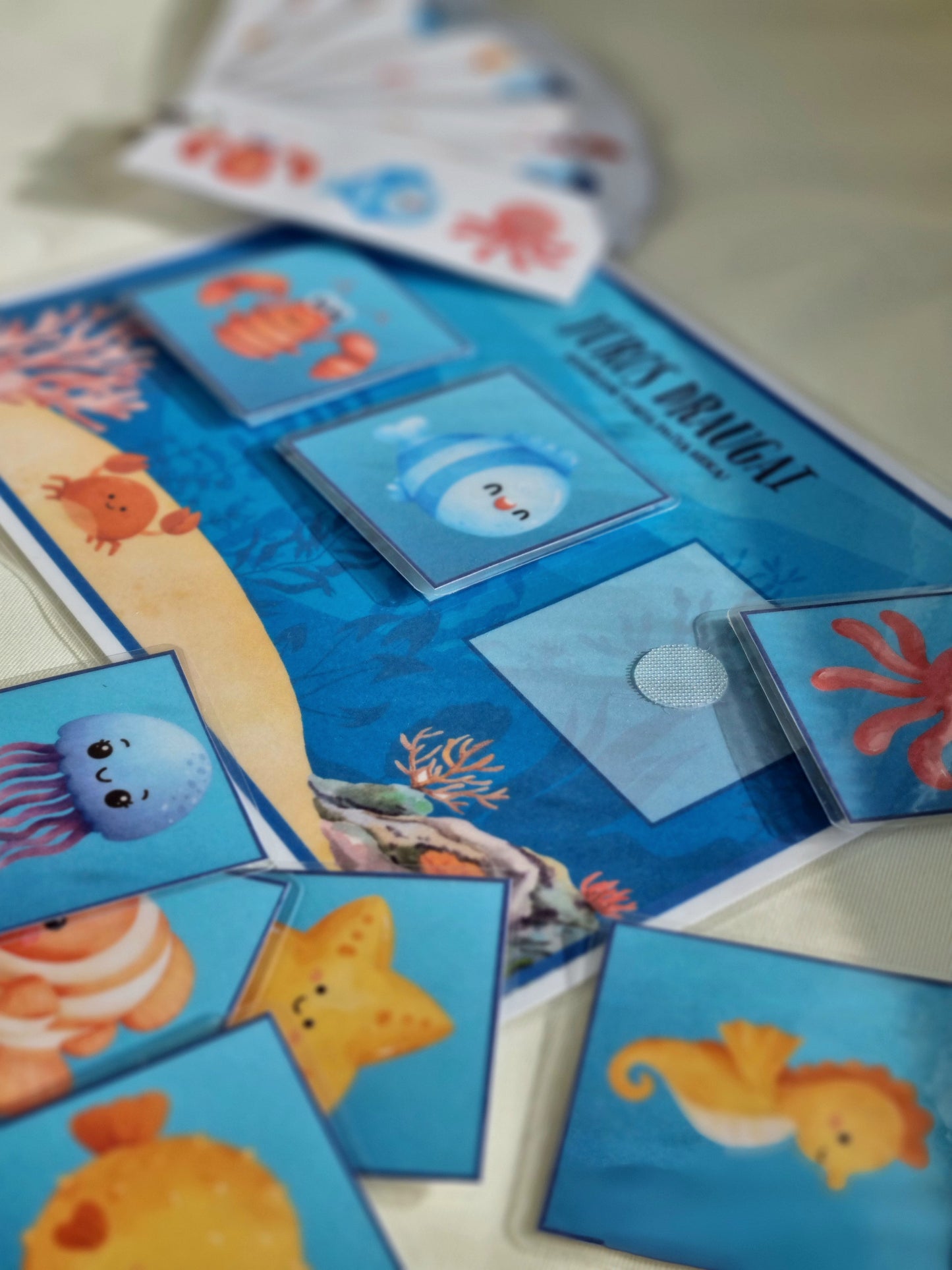 Jūros draugai – sekų dėliojimo žaidimas