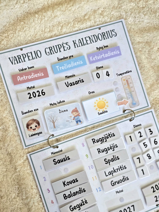 Edukacinis kalendorius vaikams