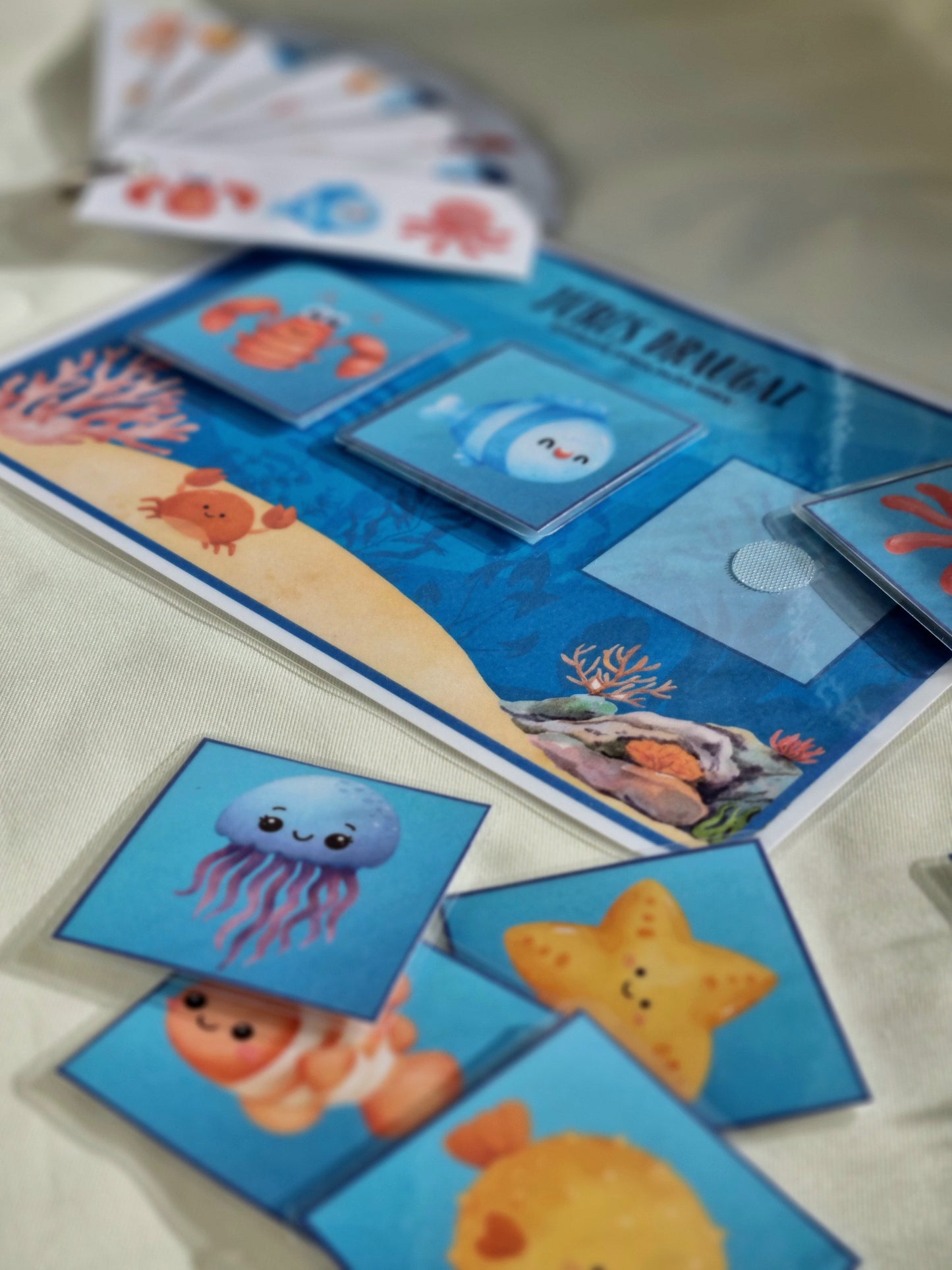 Jūros draugai – sekų dėliojimo žaidimas