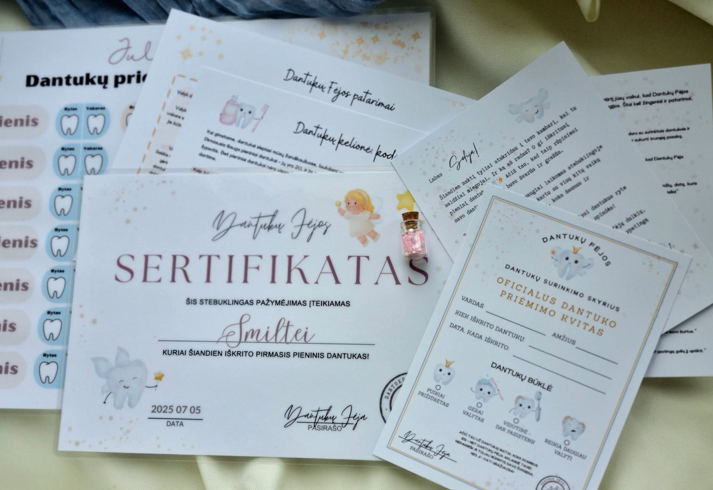 Dantukų Fėjos rinkinys